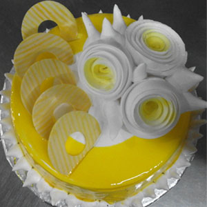 Jell butter scotch cake 