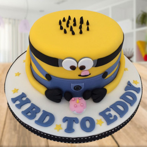 Minions cake -2.5kg