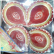 Diwali Diya Set - pack of 4