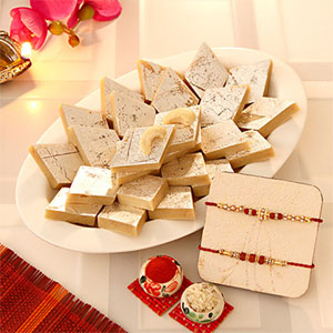 Rakhi with sweets