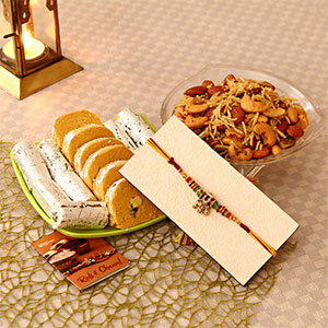 Rakhi with sweets