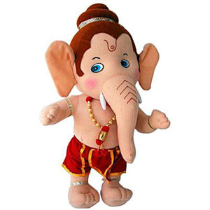 bal ganesh soft toy